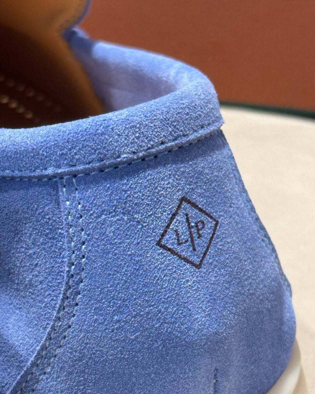 Лоферы Loro Piana Sky Blue