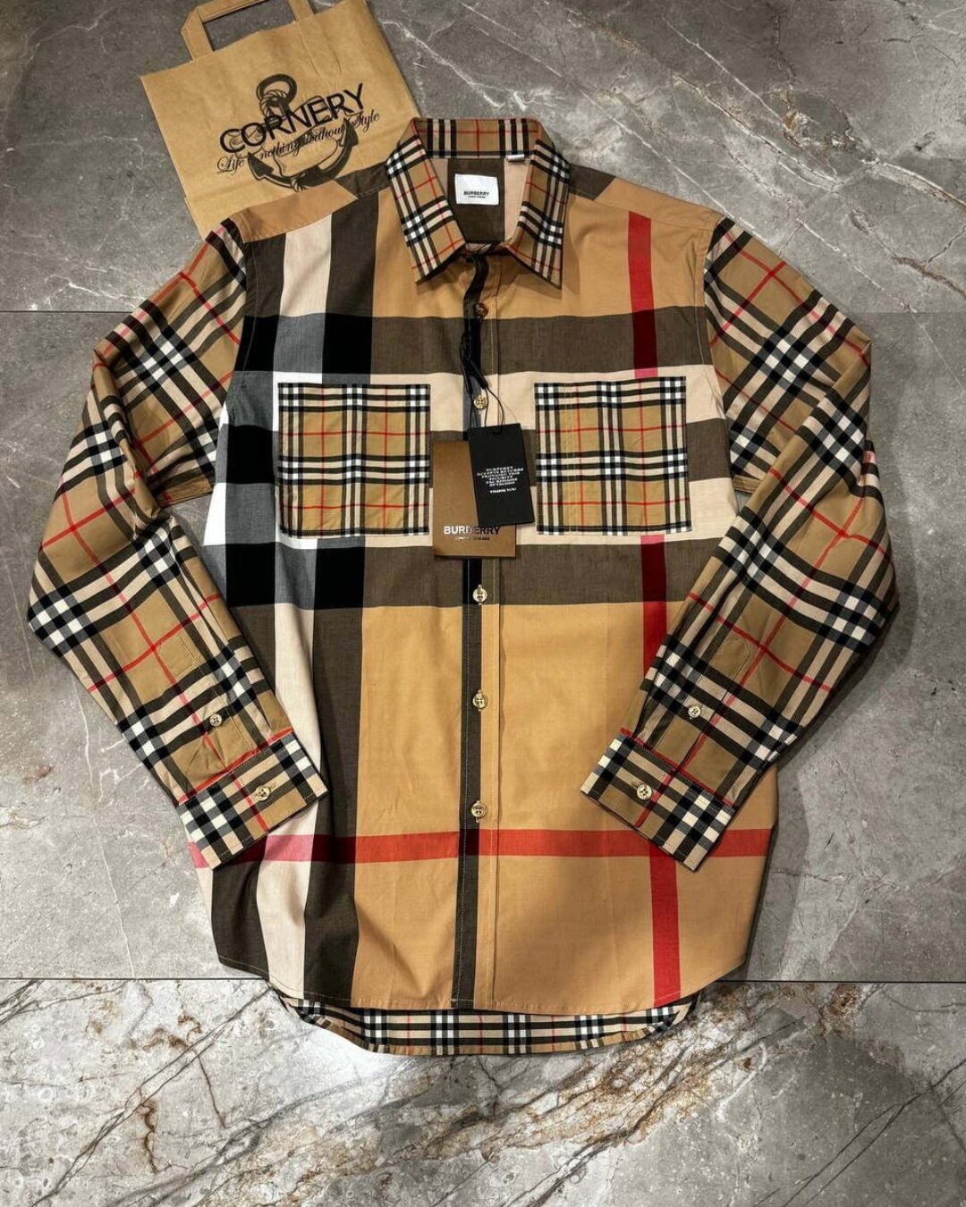 Рубашка Burberry — фото 3