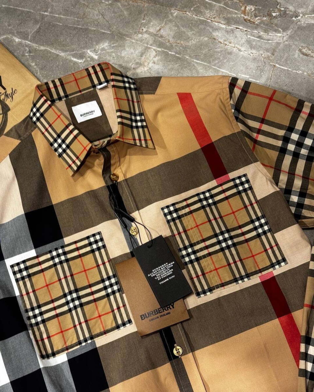 Рубашка Burberry — фото 5