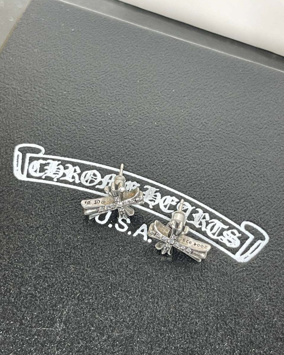Серьги Chrome Hearts