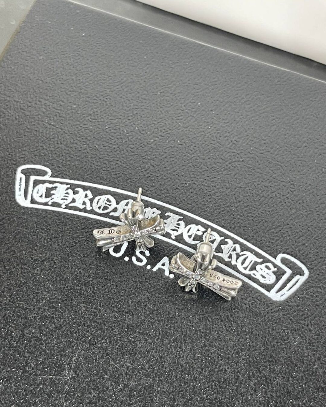 Серьги Chrome Hearts