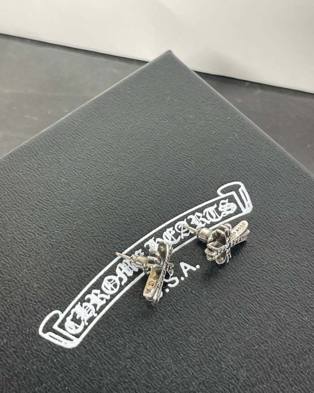 Серьги Chrome Hearts