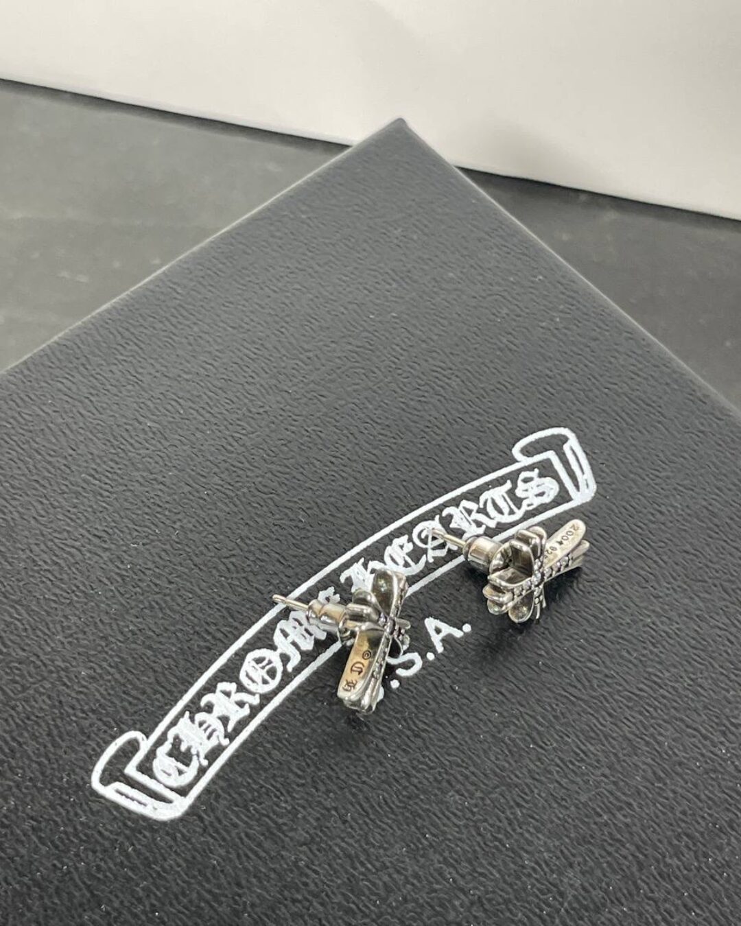 Серьги Chrome Hearts