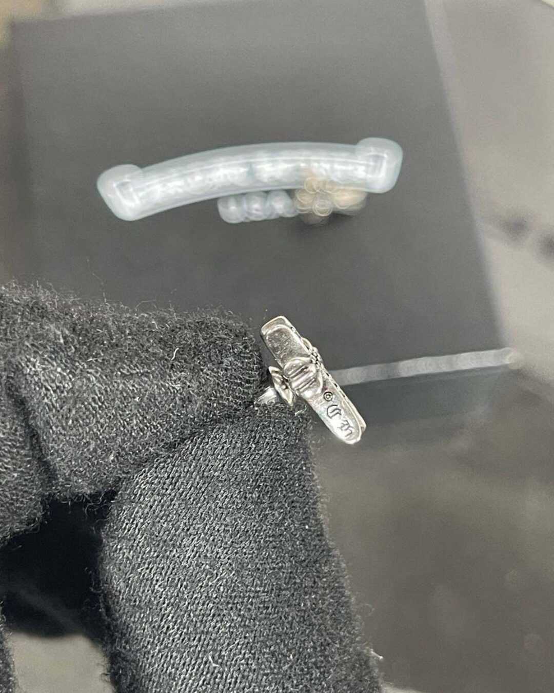 Серьги Chrome Hearts