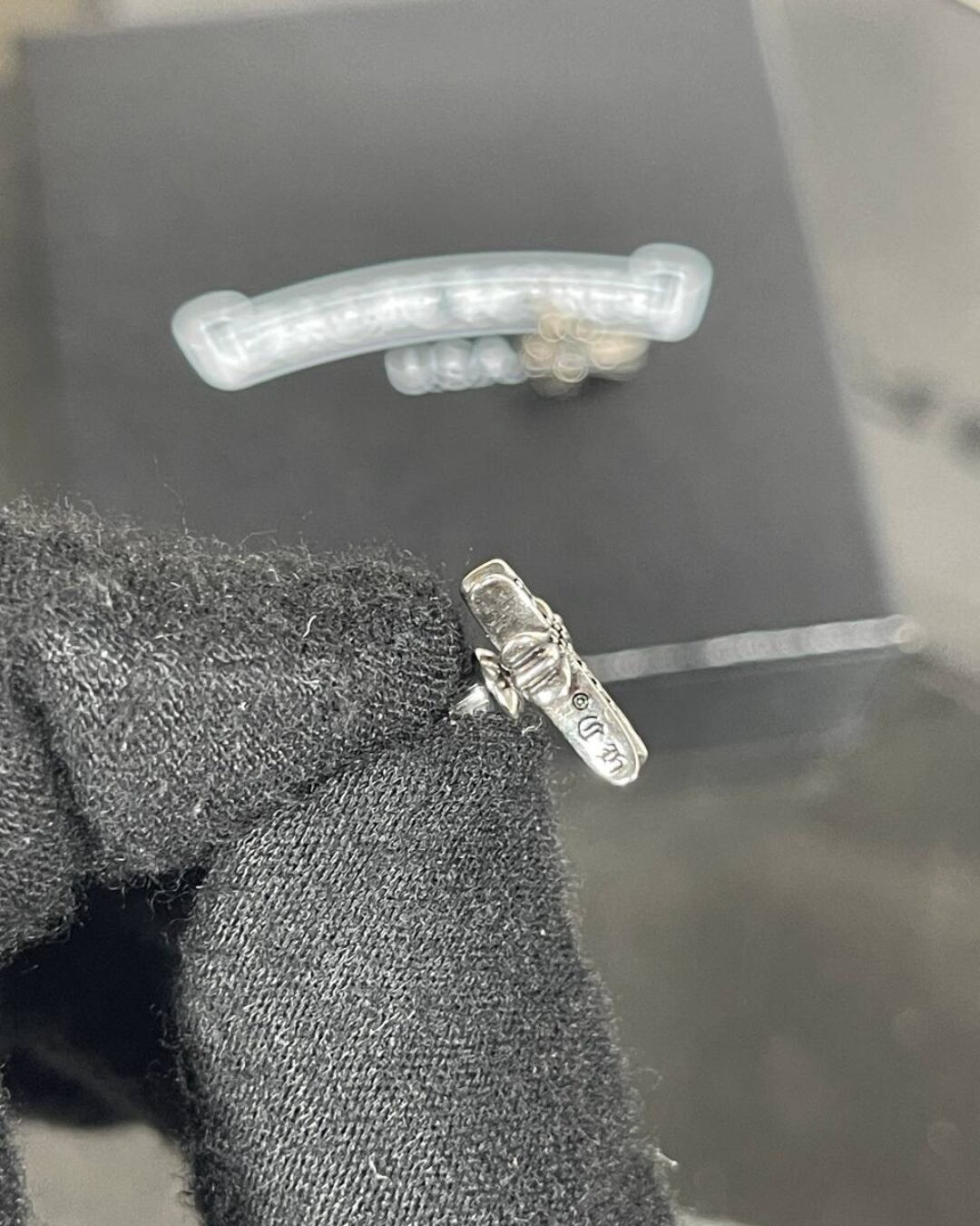 Серьги Chrome Hearts