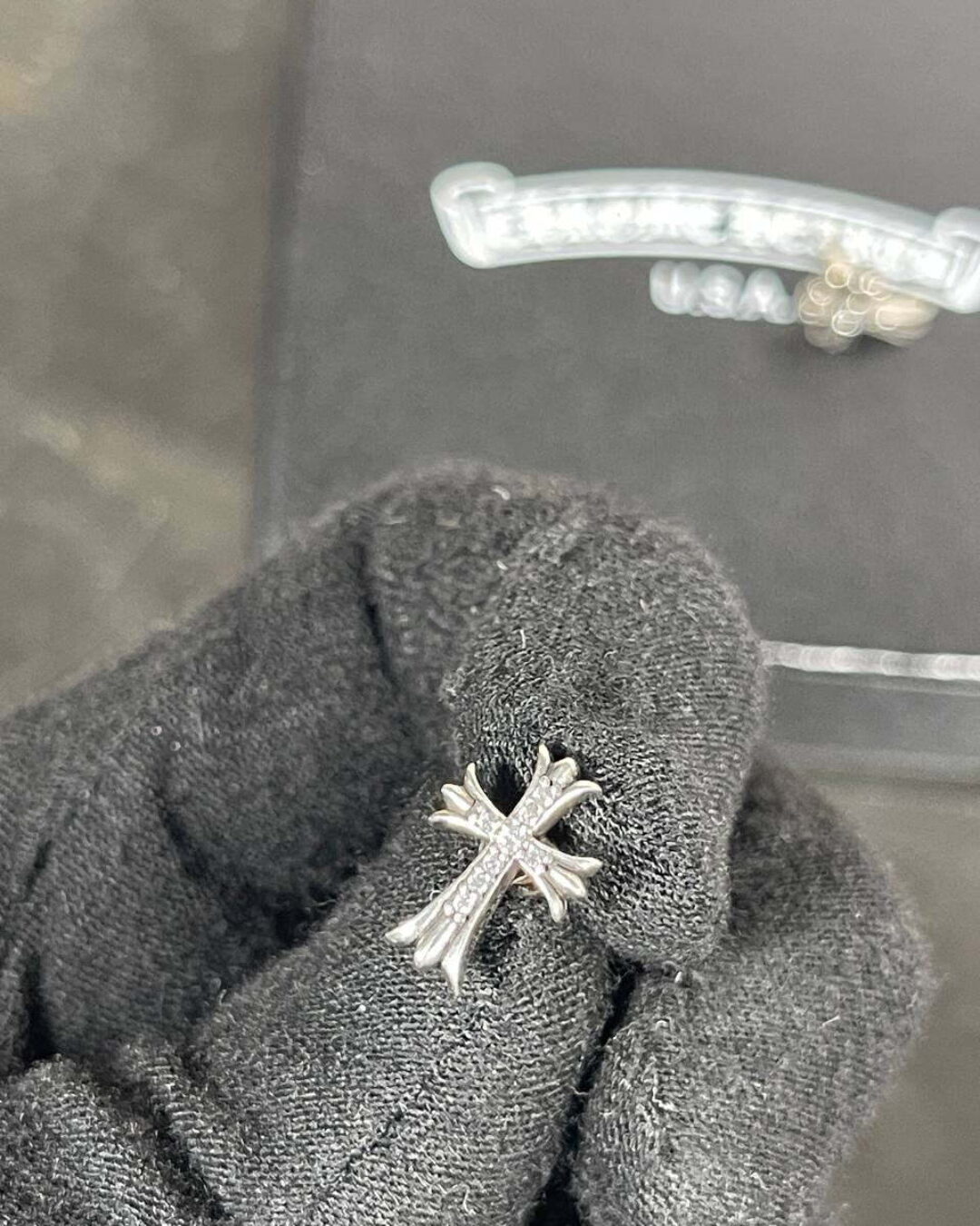 Серьги Chrome Hearts