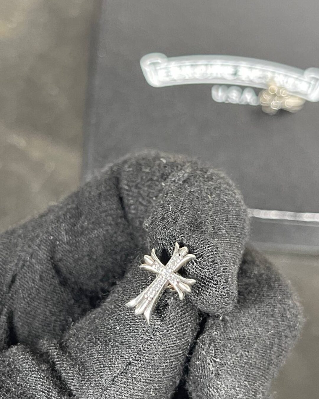 Серьги Chrome Hearts