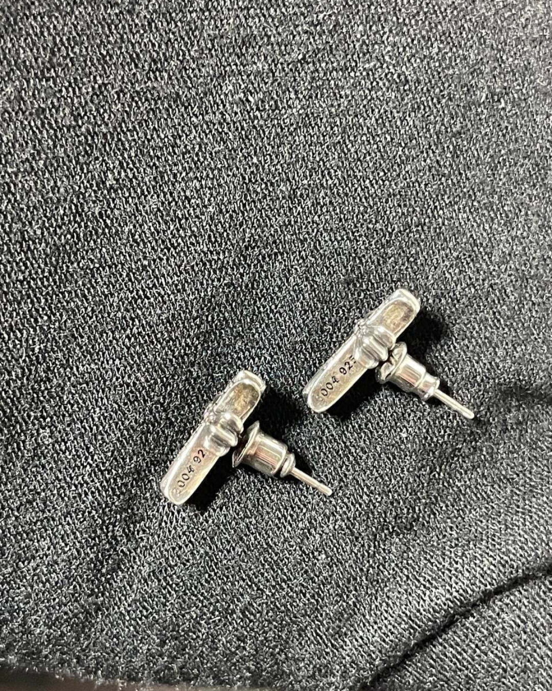 Серьги Chrome Hearts