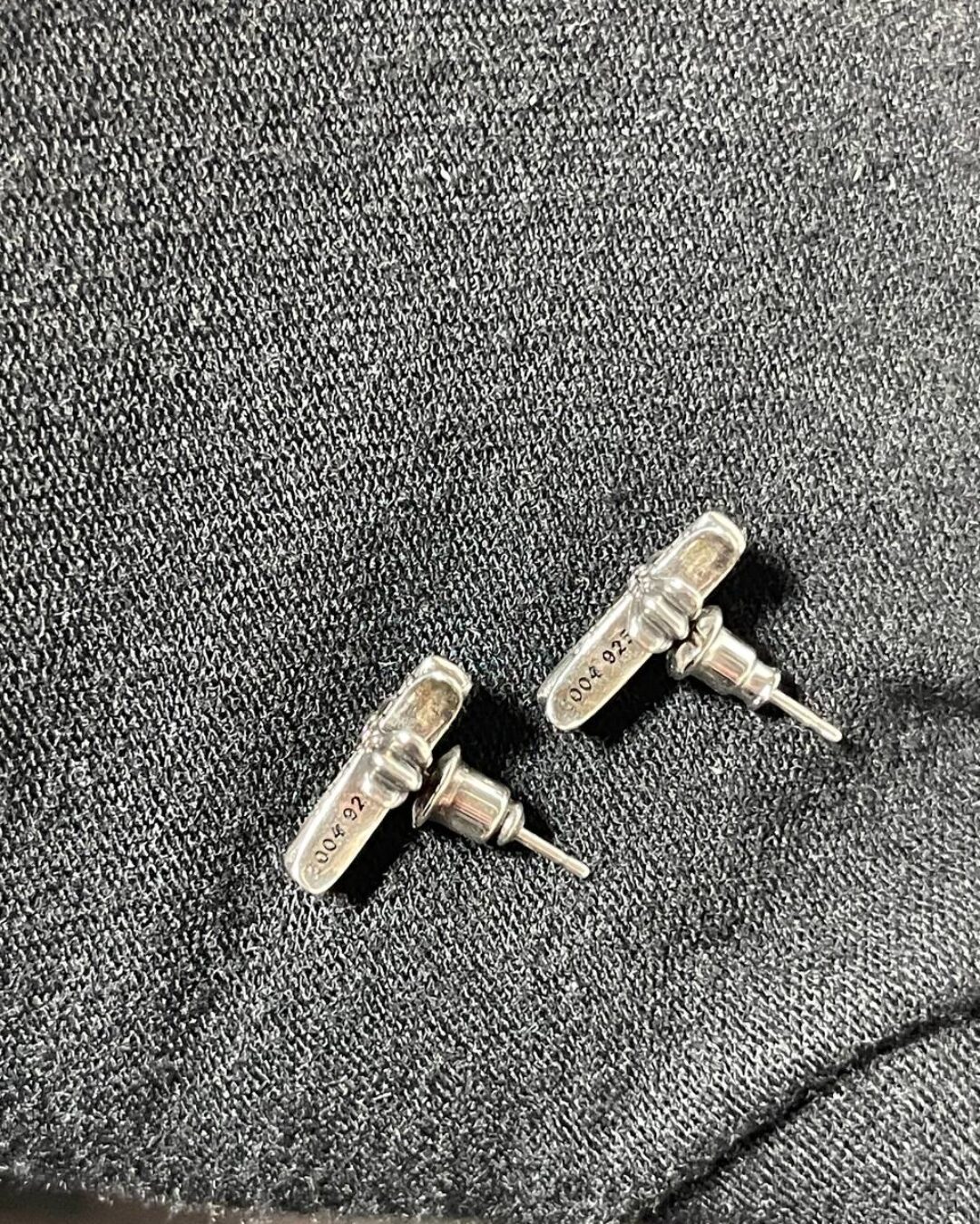 Серьги Chrome Hearts