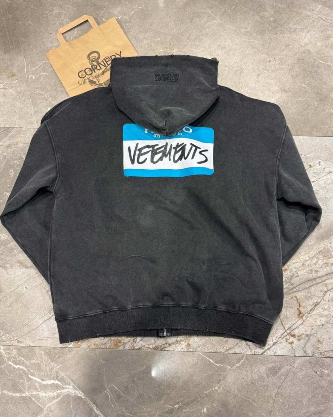 Zip-Худи Vetements — фото 4