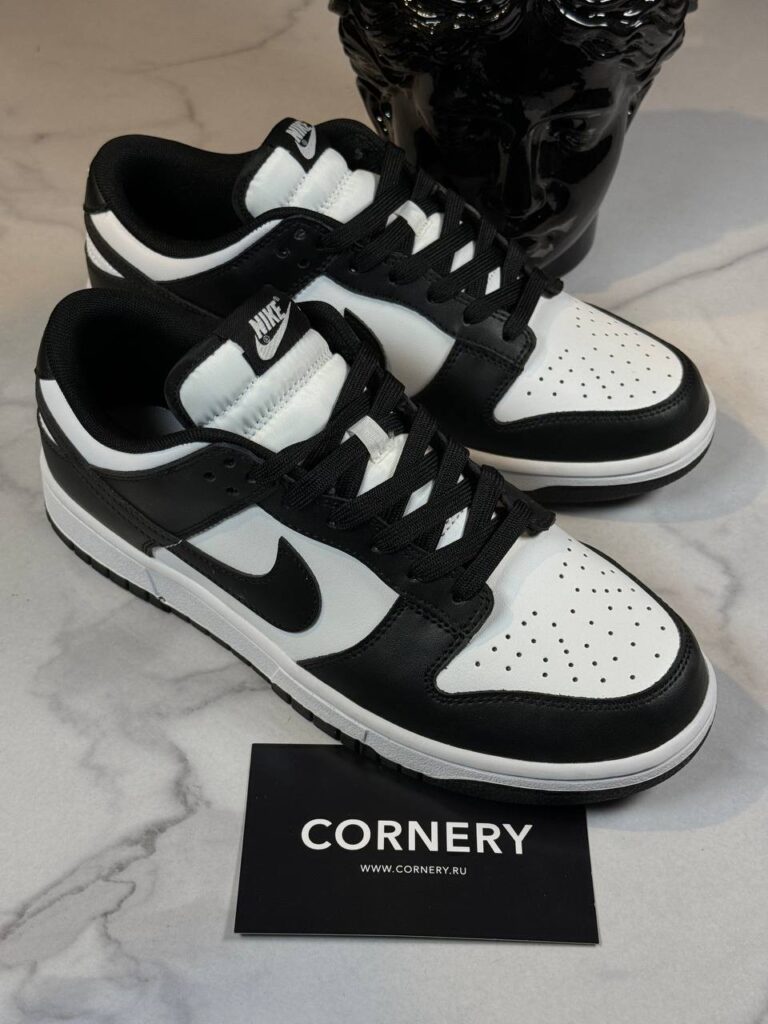 Кеды Nike Dunk Low White Black