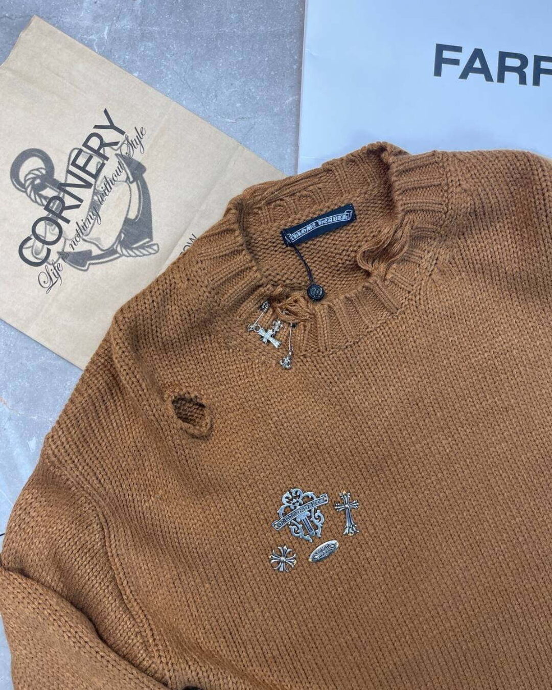 Свитер Chrome Hearts