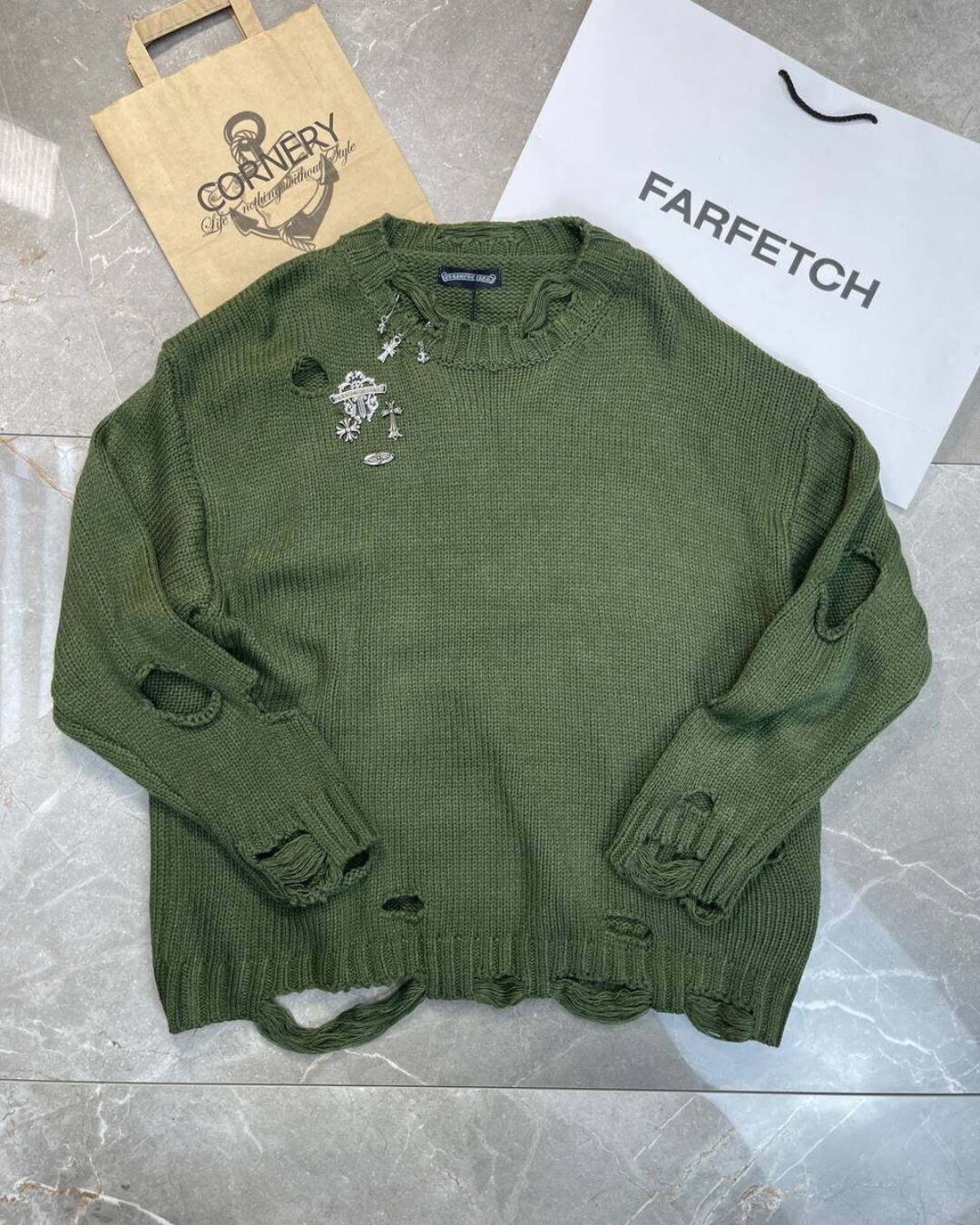 Свитер Chrome Hearts