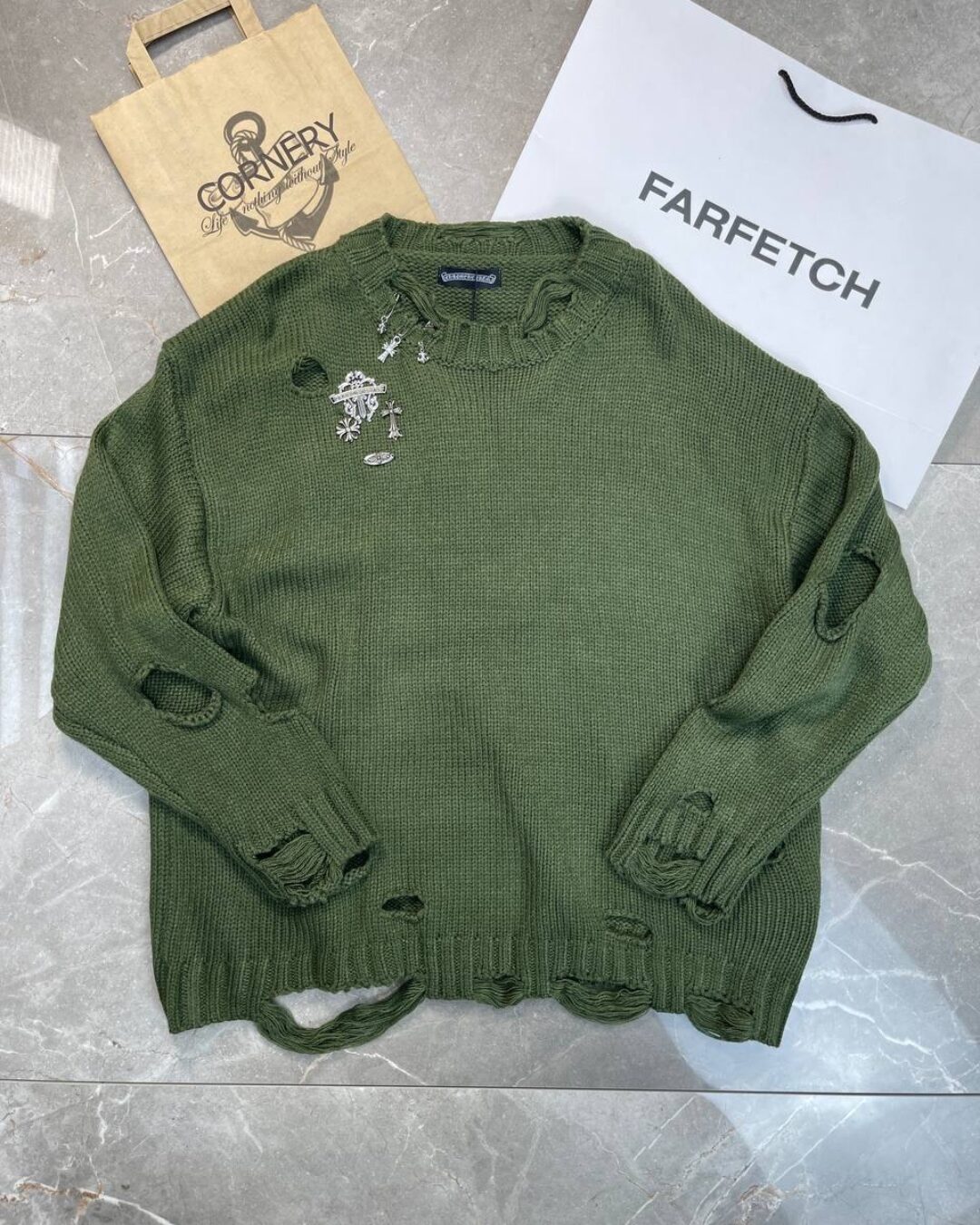 Свитер Chrome Hearts