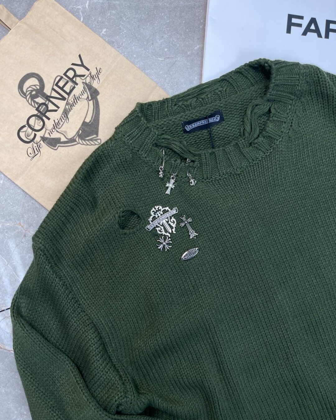 Свитер Chrome Hearts