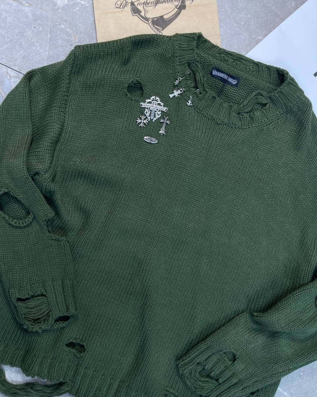 Свитер Chrome Hearts