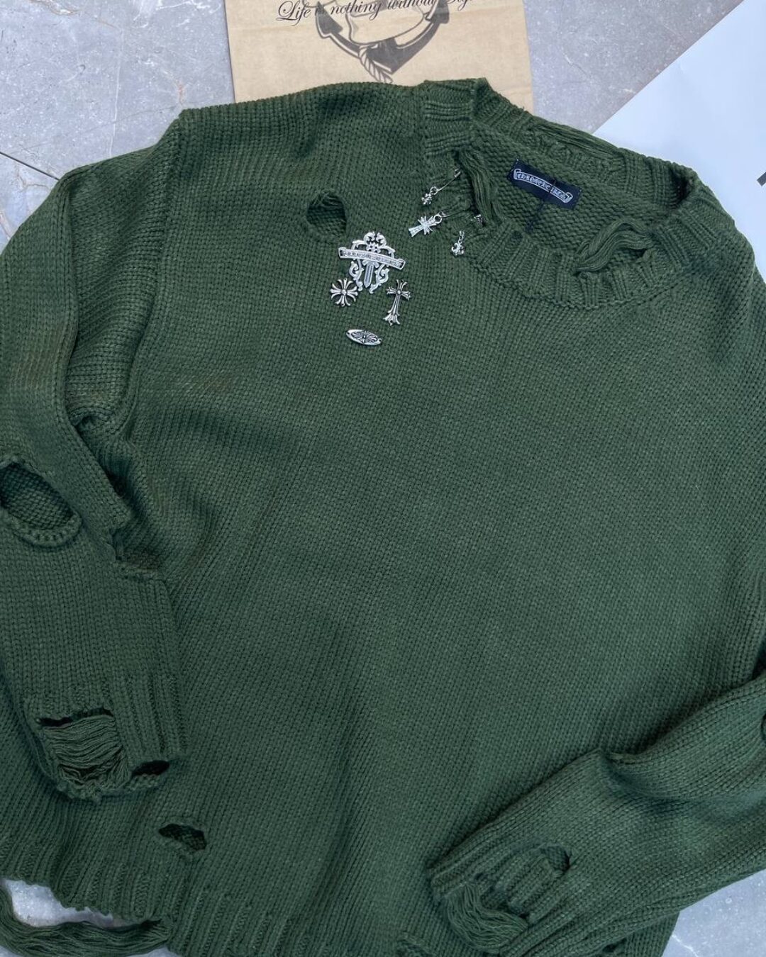 Свитер Chrome Hearts