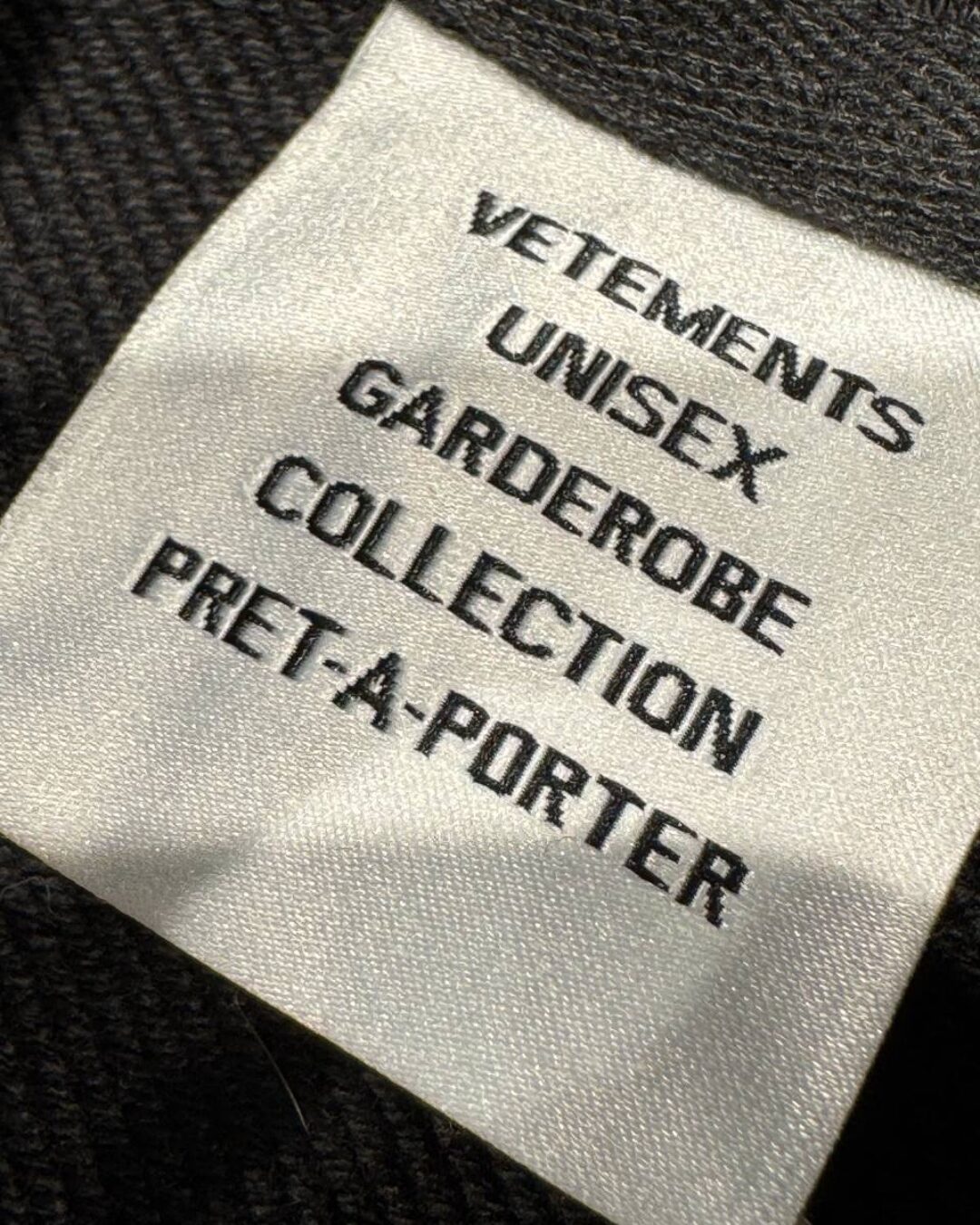 Zip-Худи Vetements