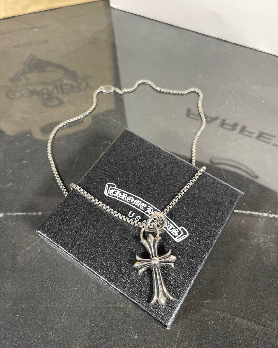 Колье Chrome Hearts