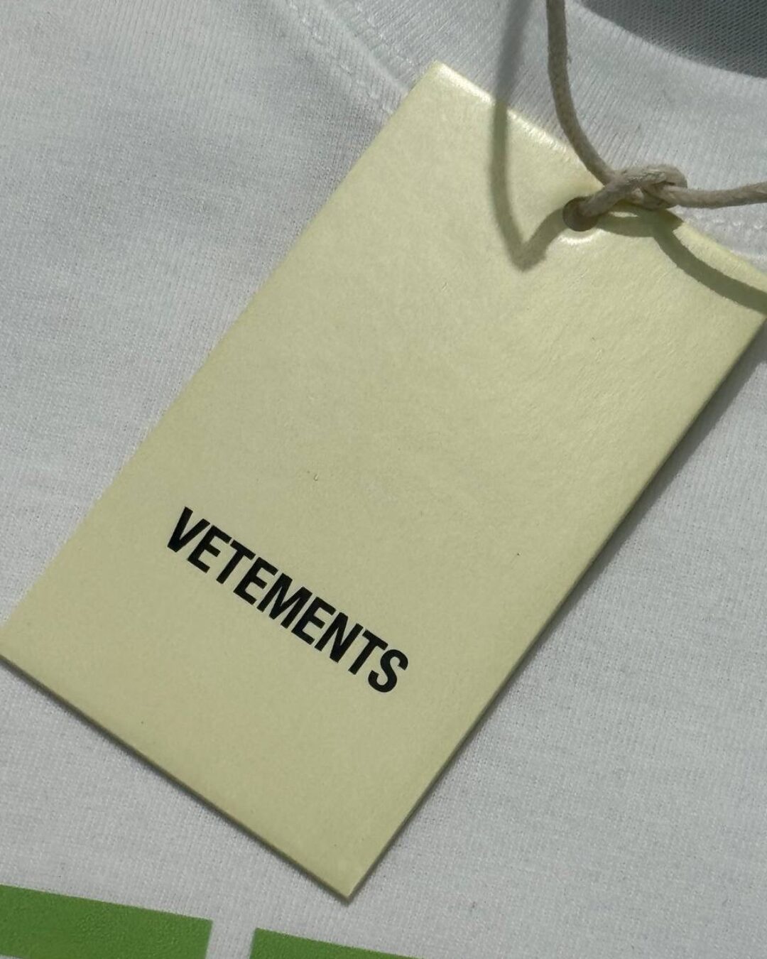 Футболка Vetements Think Dieftrefnly — фото 6