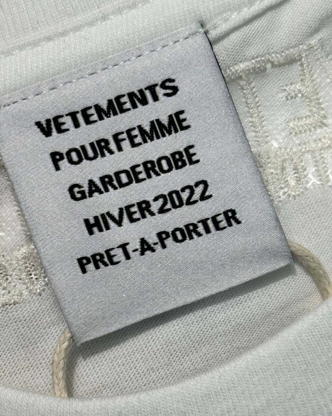Футболка Vetements Think Dieftrefnly — фото 7