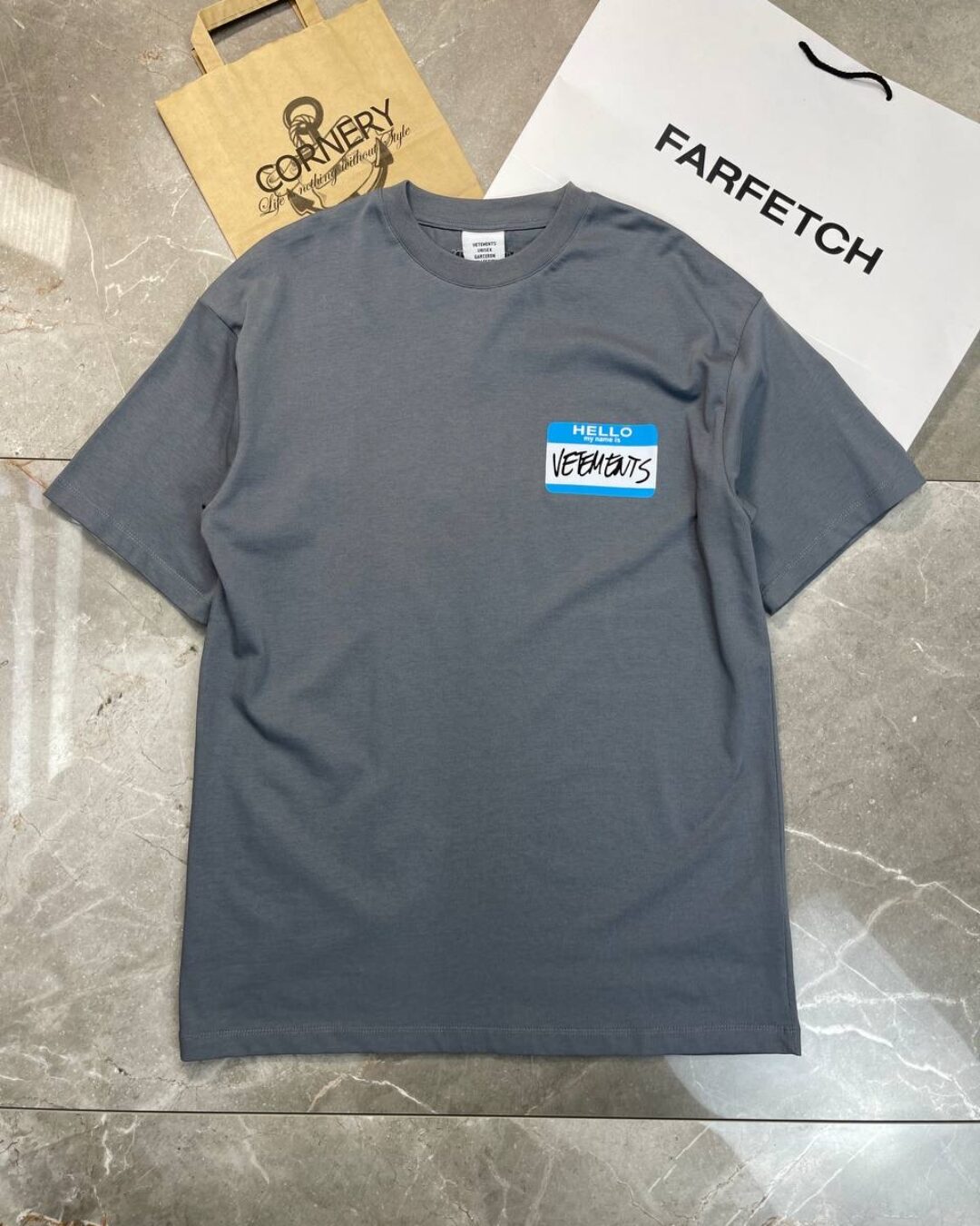 Футболка Vetements My Name Is