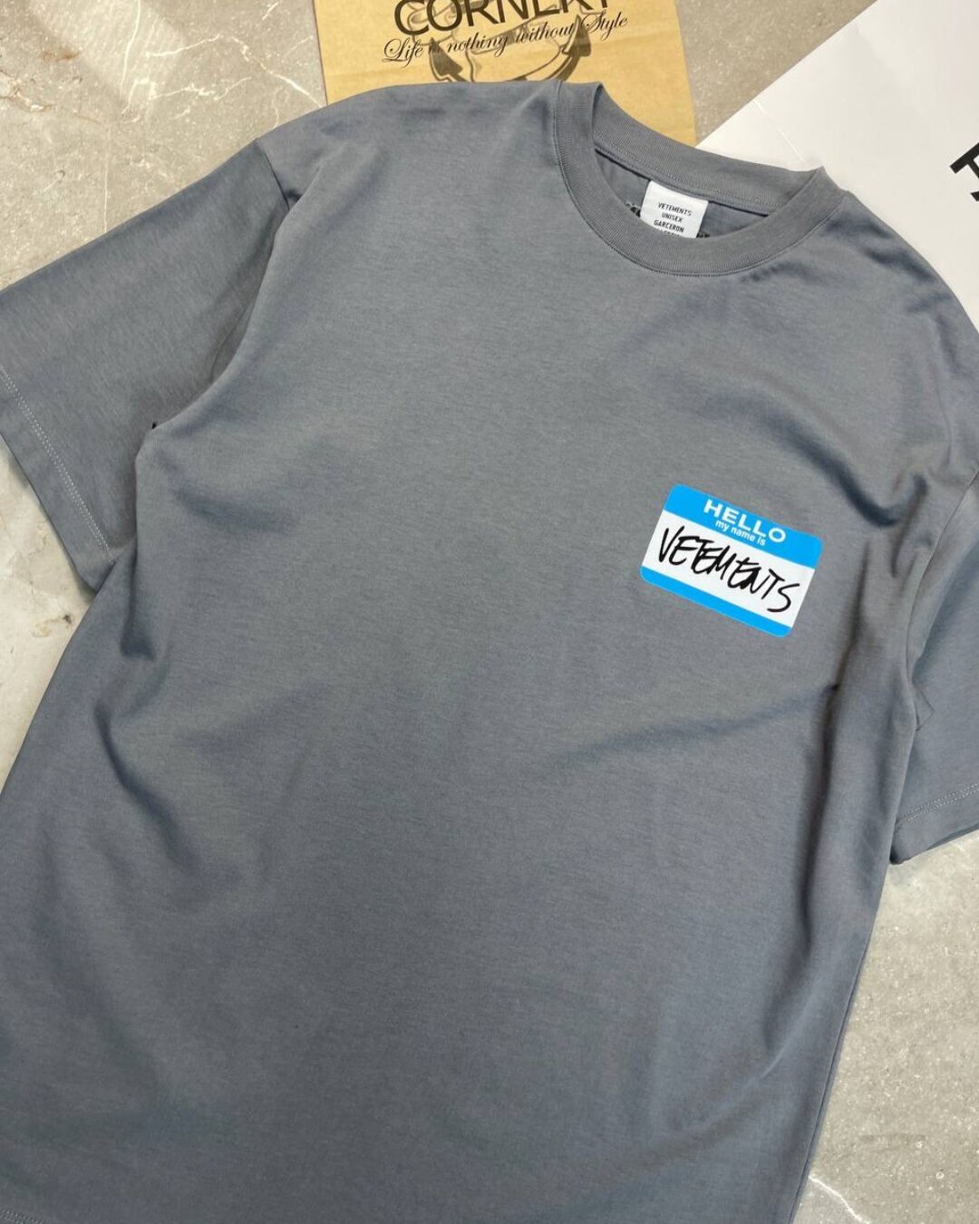 Футболка Vetements My Name Is
