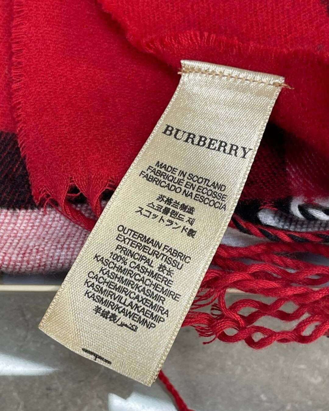 Шарф Burberry