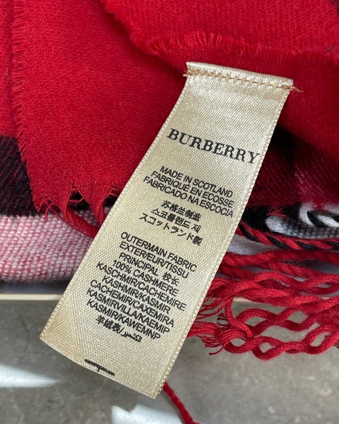 Шарф Burberry