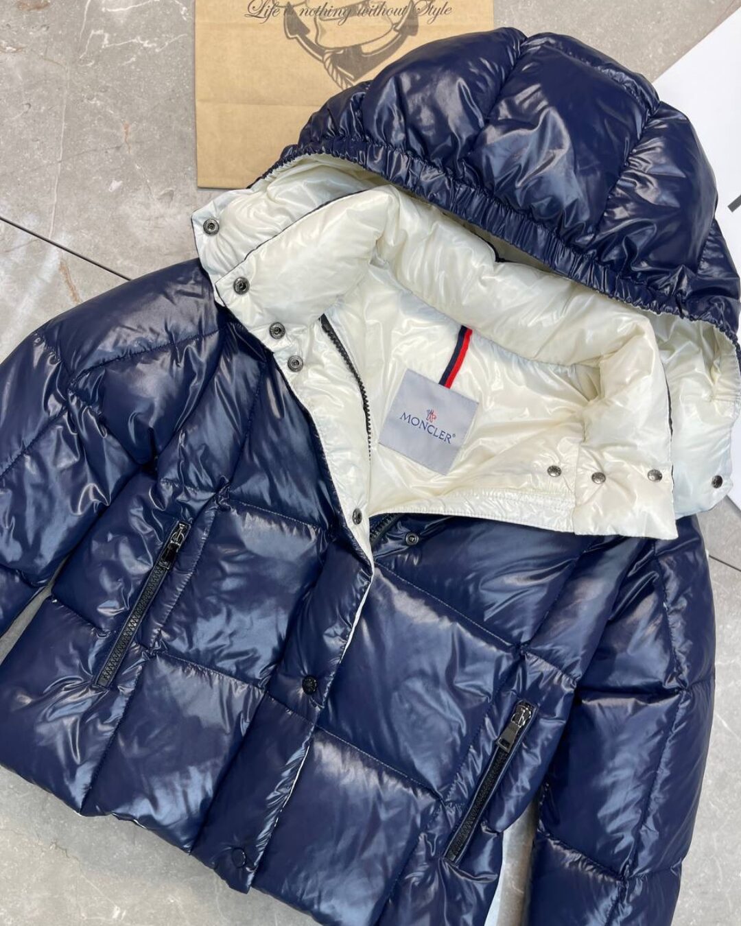Пуховик Moncler Kids