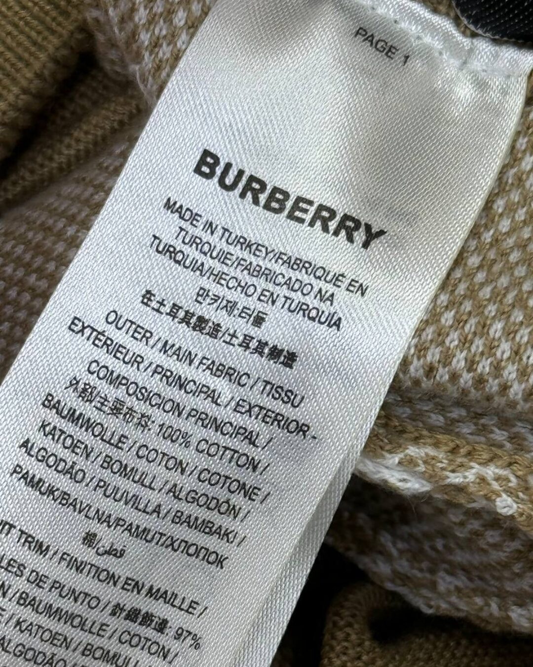 Шорты Burberry