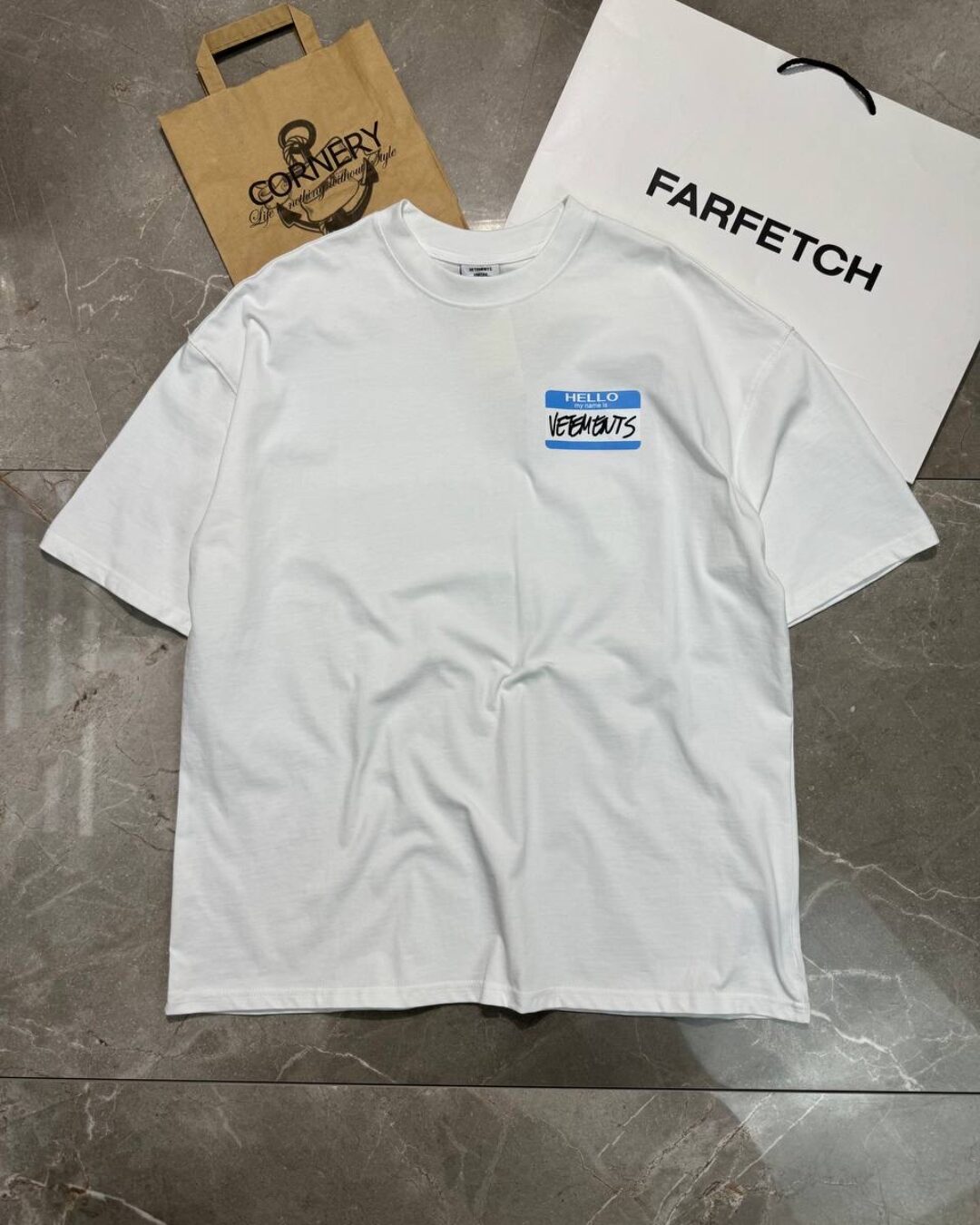 Футболка Vetements My Name Is