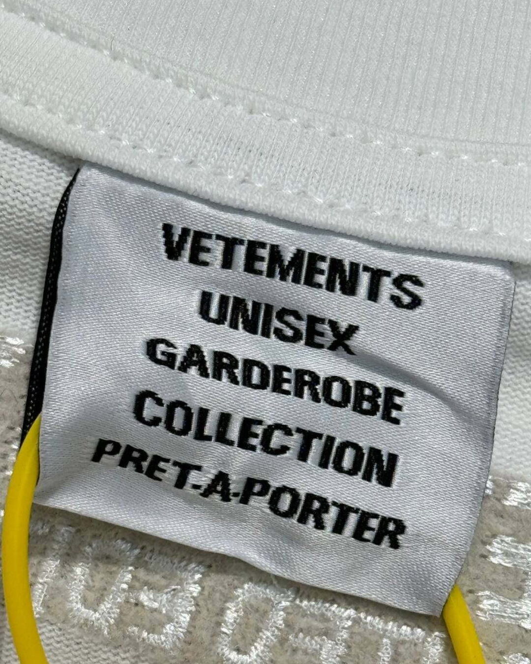 Футболка Vetements My Name Is — фото 7