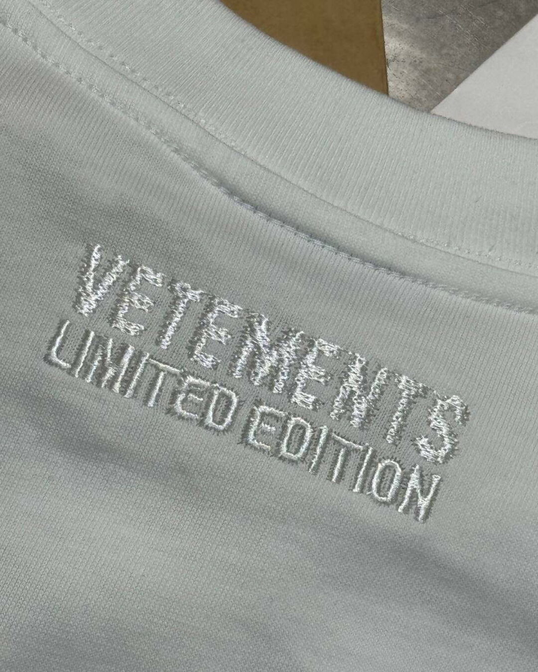 Футболка Vetements My Name Is — фото 8