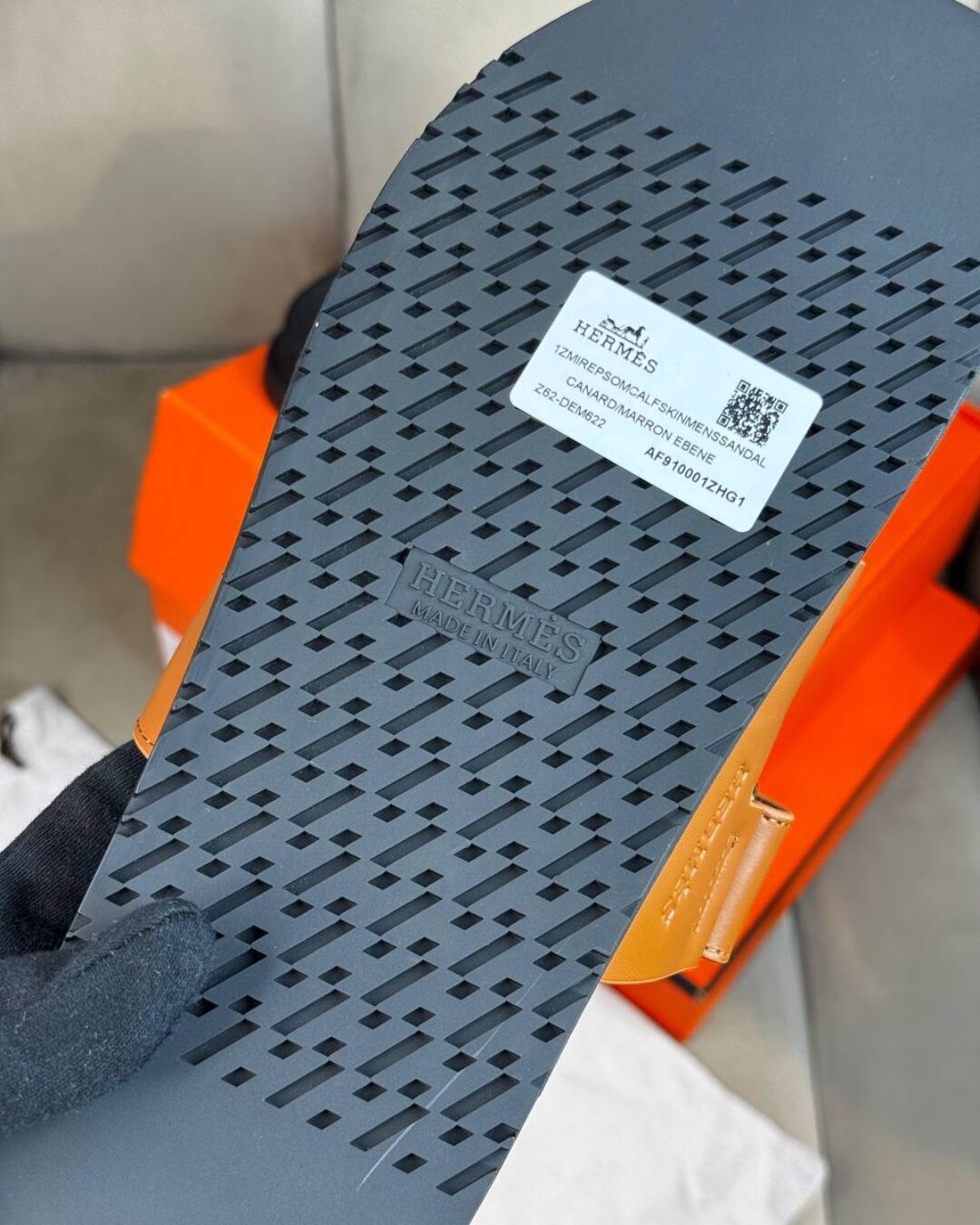 Тапки Hermes