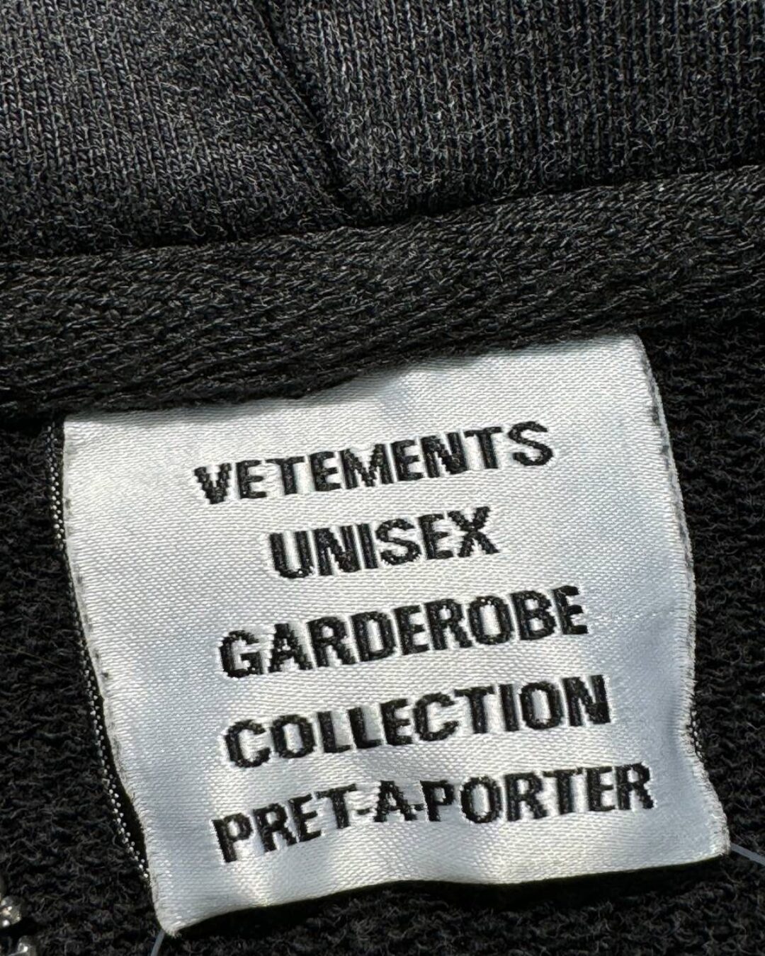 Zip-Худи Vetements