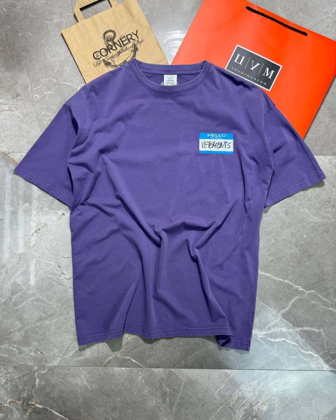 Футболка Vetements My Name Is