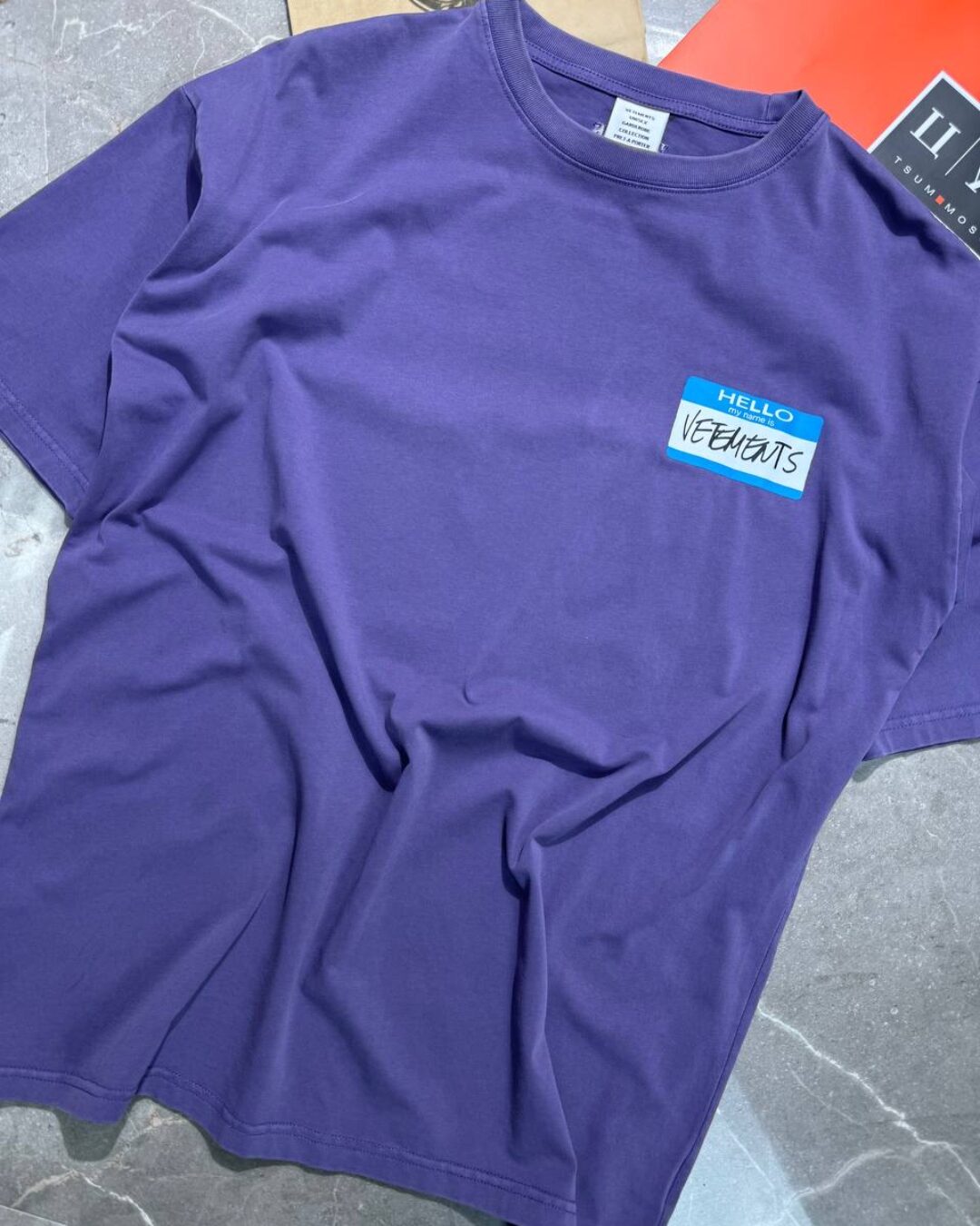 Футболка Vetements My Name Is — фото 3