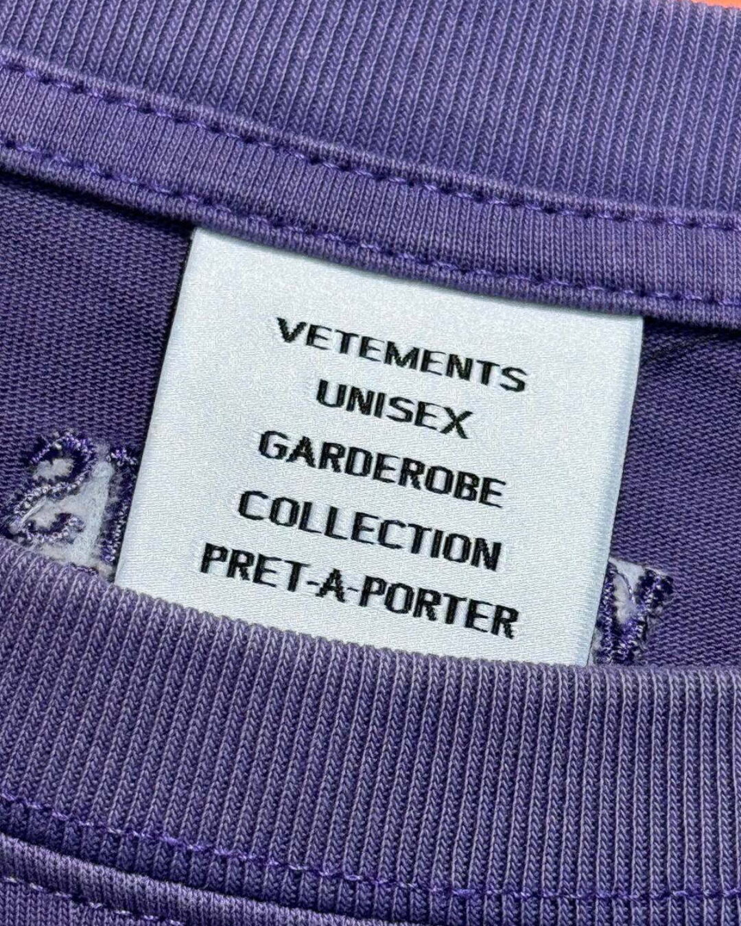 Футболка Vetements My Name Is — фото 6