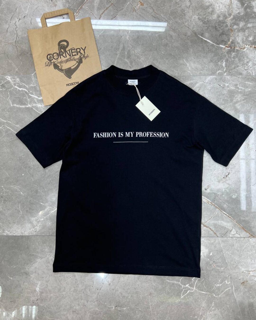 Футболка Vetements Fashion
