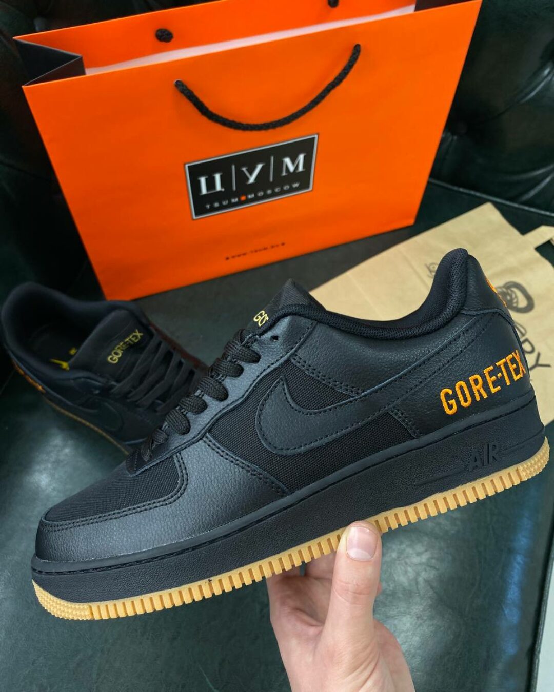 Кроссовки Nike Air Force 1 Low GTX Black