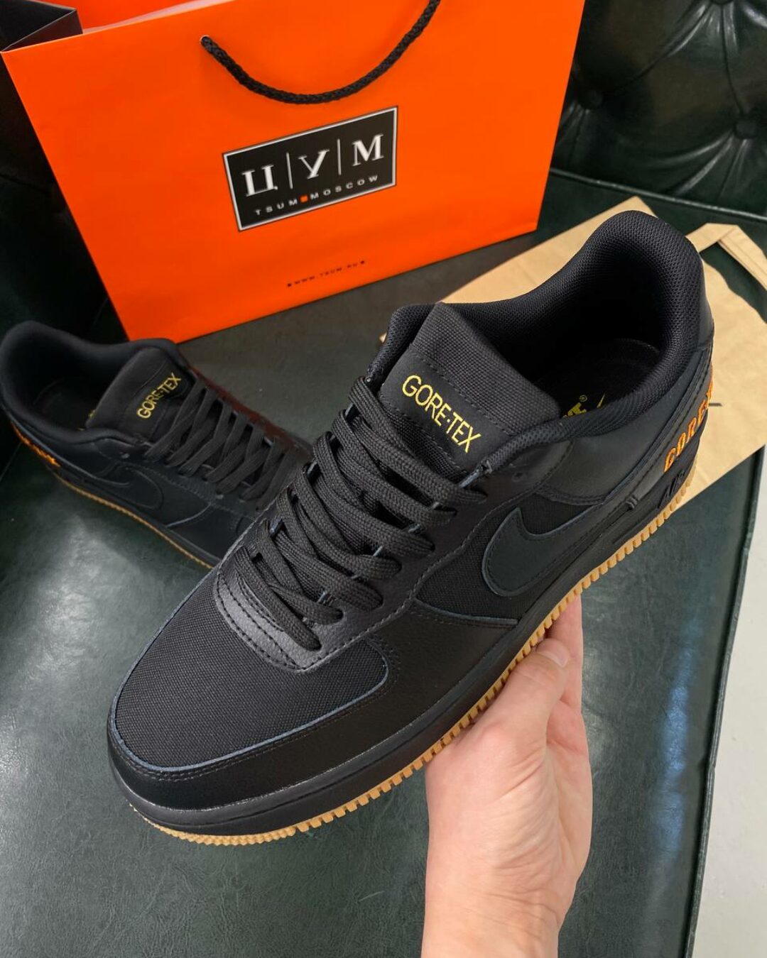 Кроссовки Nike Air Force 1 Low GTX Black