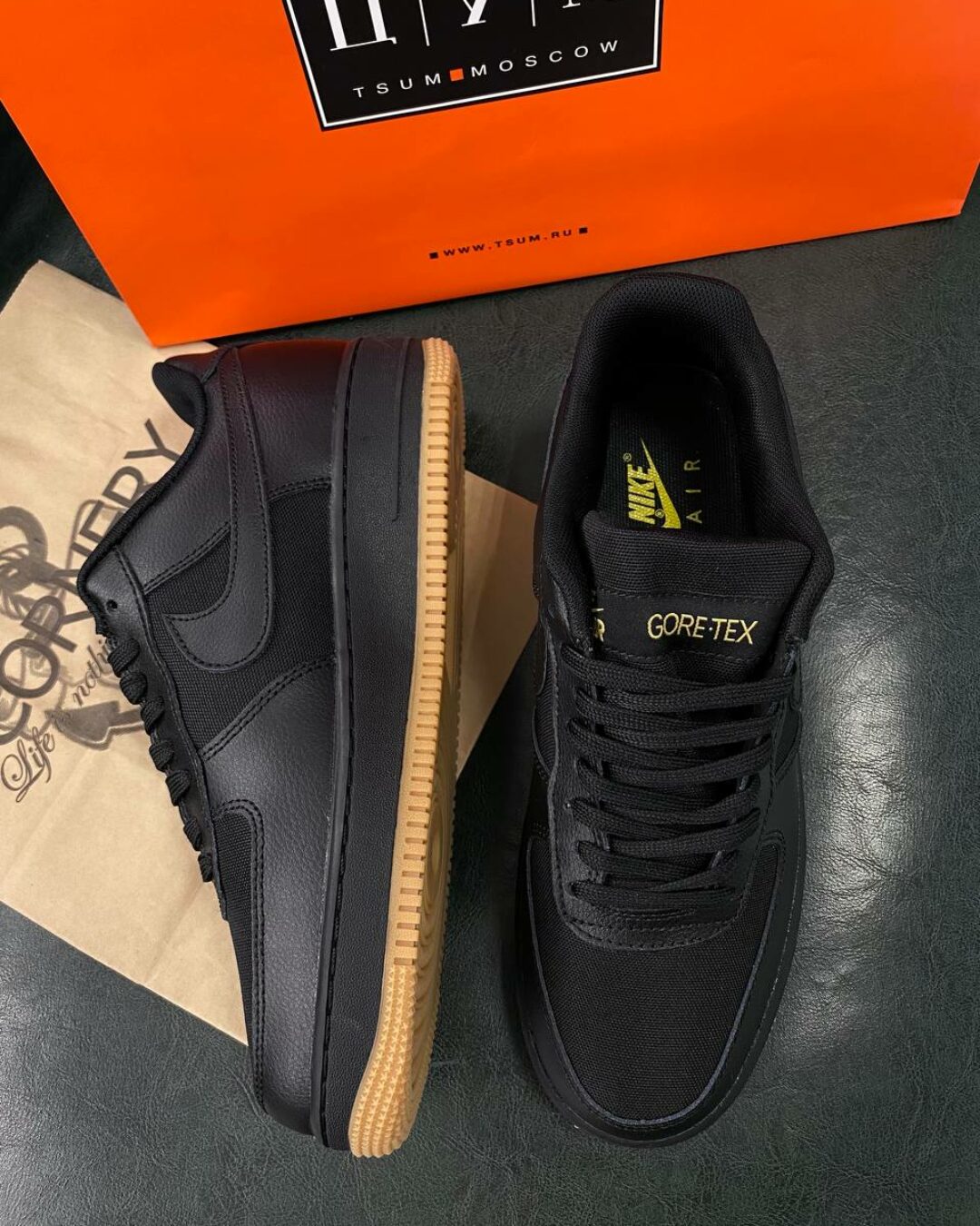 Кроссовки Nike Air Force 1 Low GTX Black