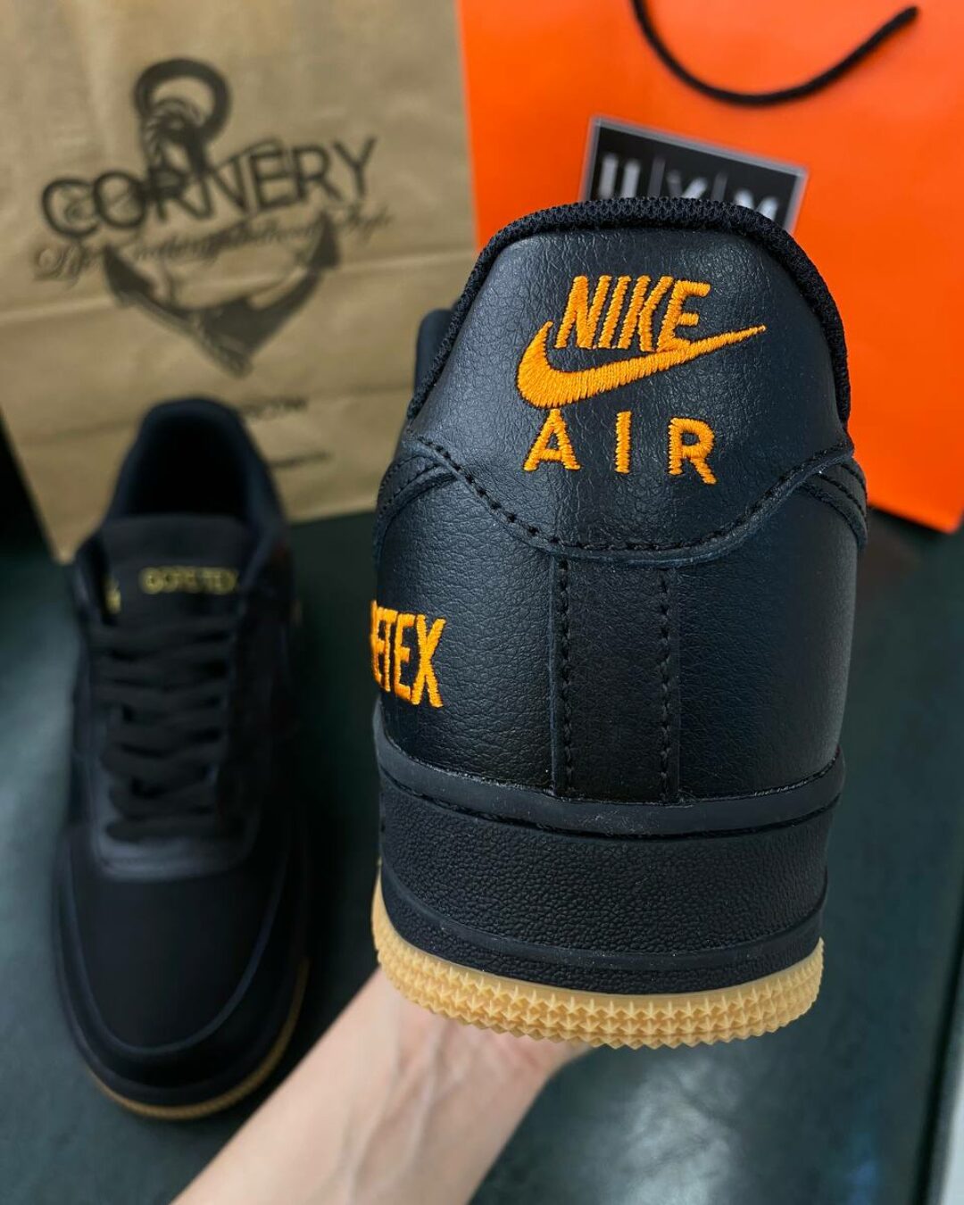 Кроссовки Nike Air Force 1 Low GTX Black