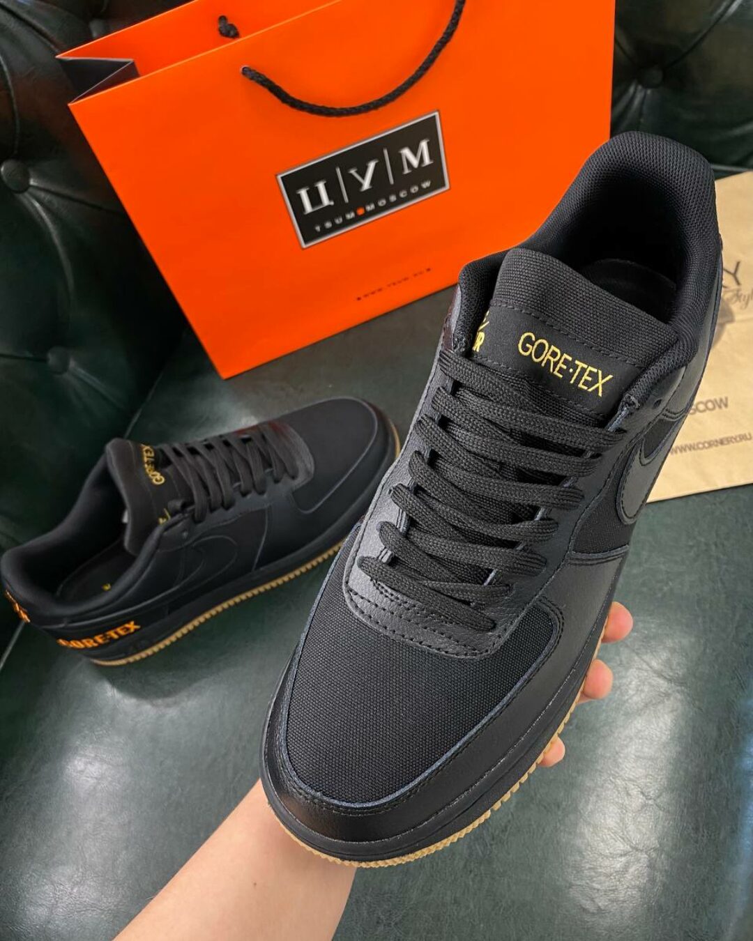 Кроссовки Nike Air Force 1 Low GTX Black