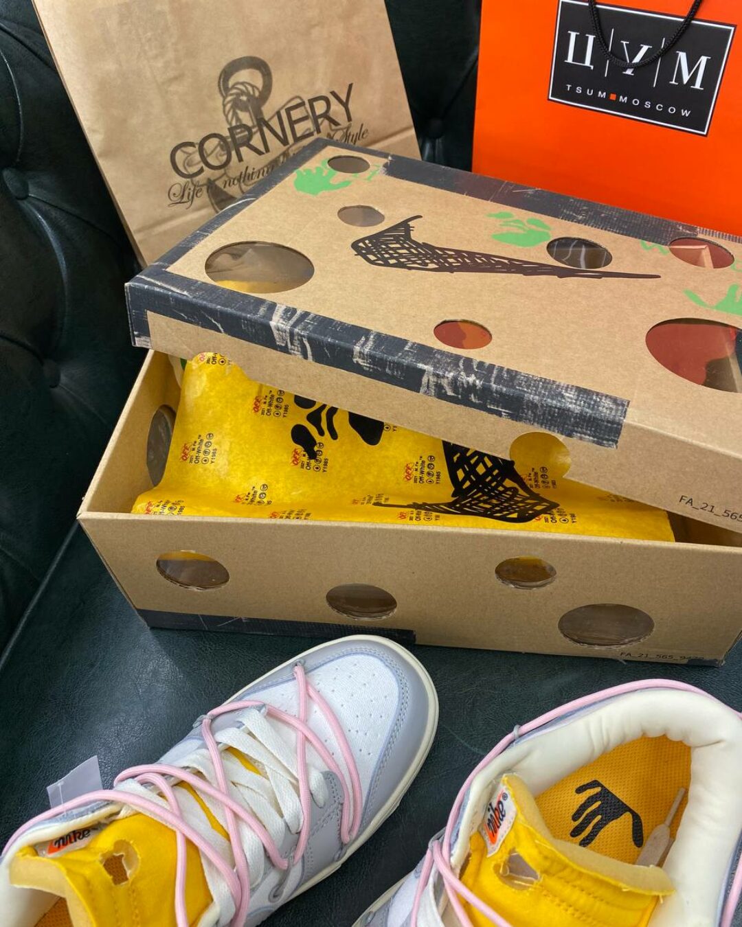 Кеды Off-White x Nike Dunk Low 02 of 50