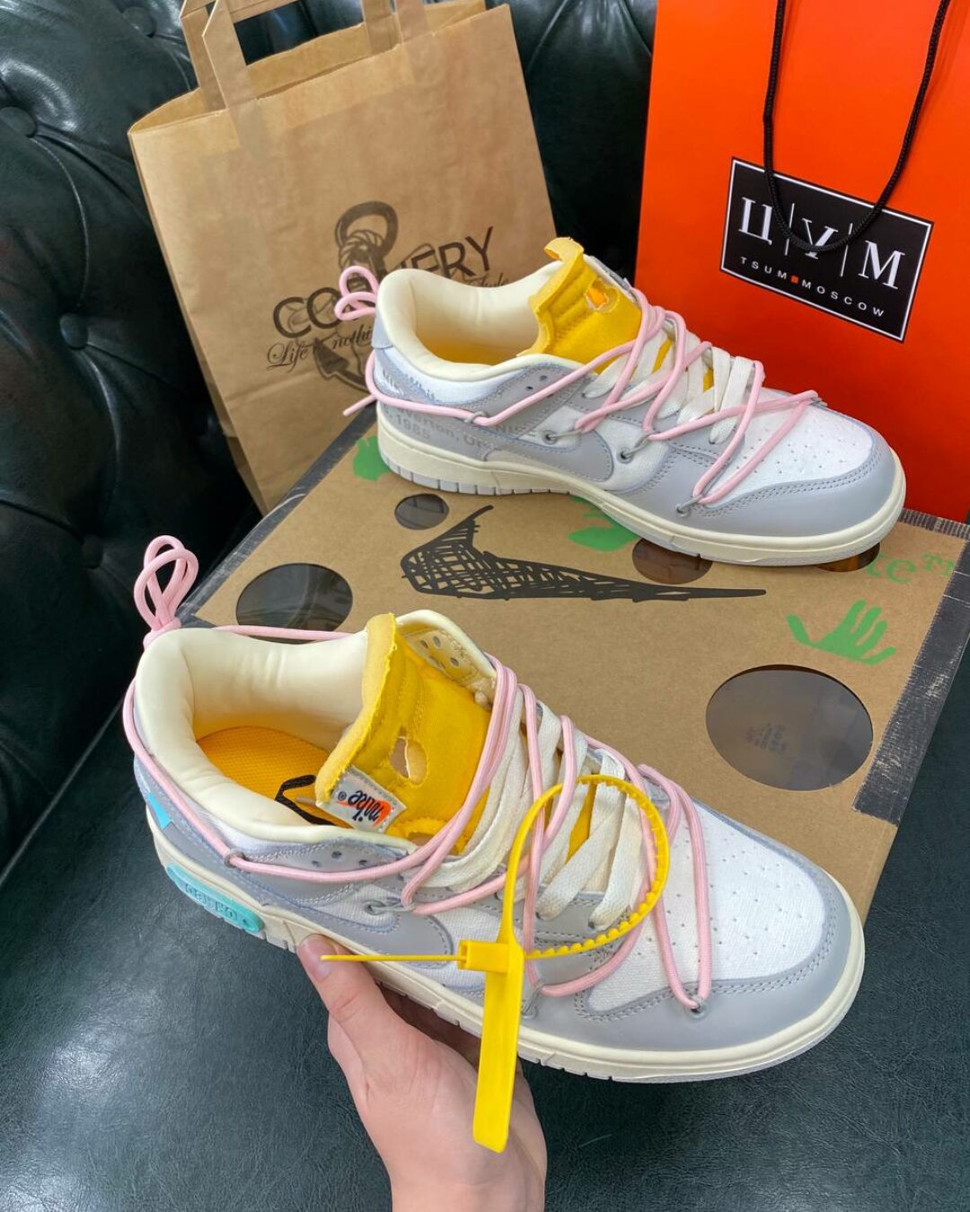 Кеды Off-White x Nike Dunk Low 02 of 50