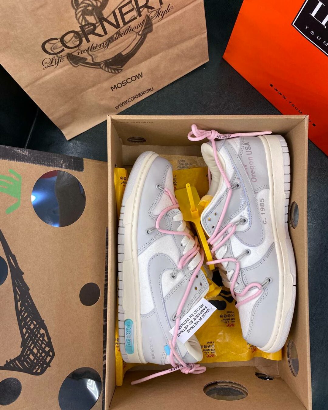 Кеды Off-White x Nike Dunk Low 02 of 50