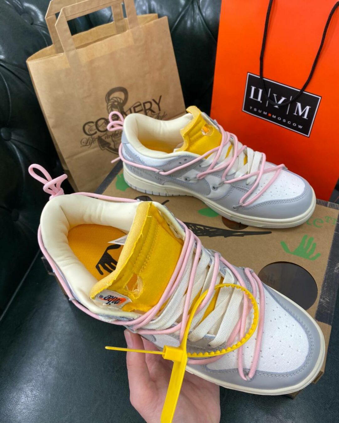 Кеды Off-White x Nike Dunk Low 02 of 50