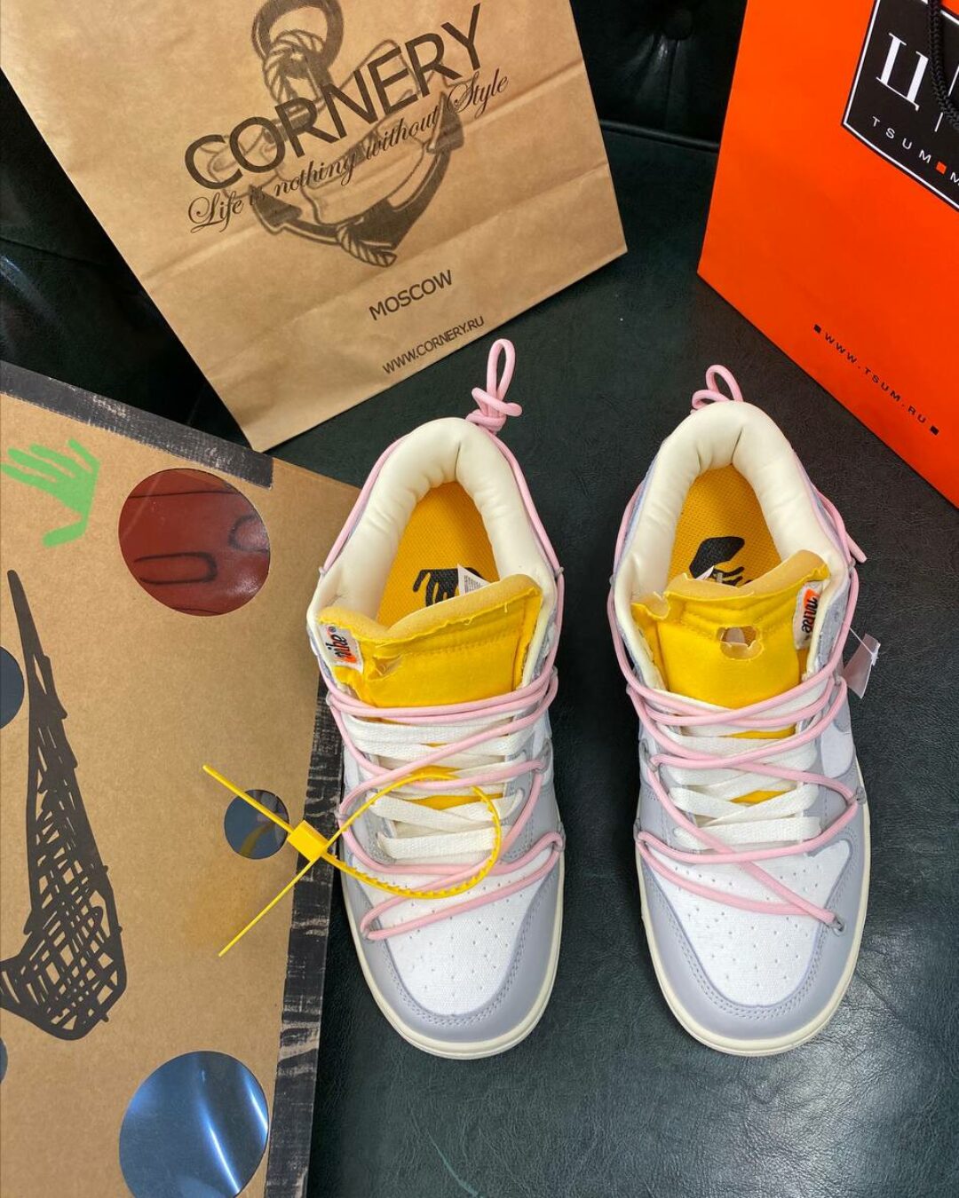 Кеды Off-White x Nike Dunk Low 02 of 50
